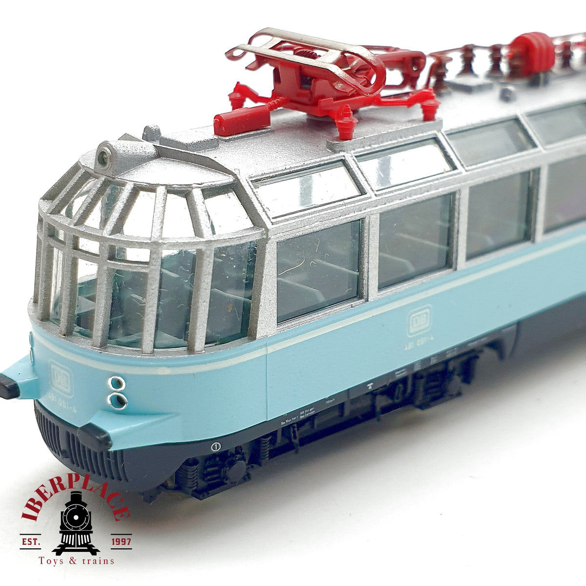♻️ Fleischmann 7410 automotor ET 91 Gläserner Zug DB Ep III escala N 1:160