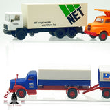 ♻️ 🚂 WIKING 9x vehiculos camiones cisterna Shell obras apisonadora Escala H0 1:87