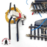 ♻️ Märklin 2262 2263 pareja desvíos eléctricos a la derecha 🔴 GRADE C Escala H0 1:87