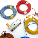 ♻️ Märklin Brawa Lote cables conexion clavijas distribuidor Escala H0 1:87