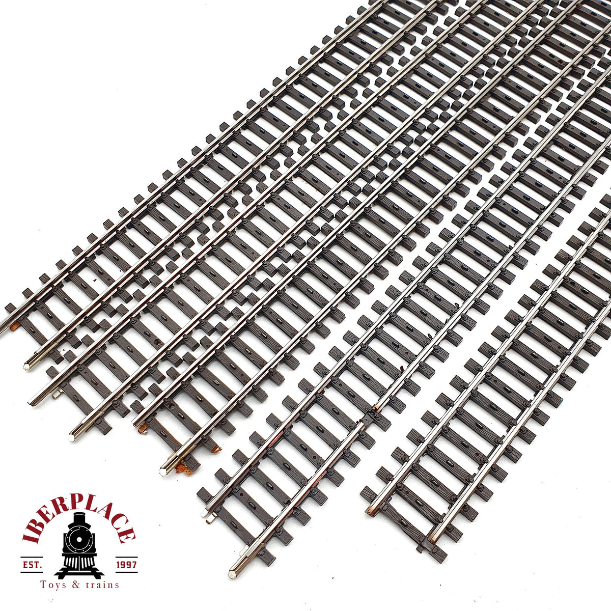 ♻️  Märklin 2205 5x vias flexibles Flexgleis via K 🟡 GRADE B - 🔴 GRADE C Escala H0 1:87