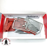 ♻️ Auhagen 44638 valla muro kit mas Busch 7073 carbon Escala N 1:160 2/2