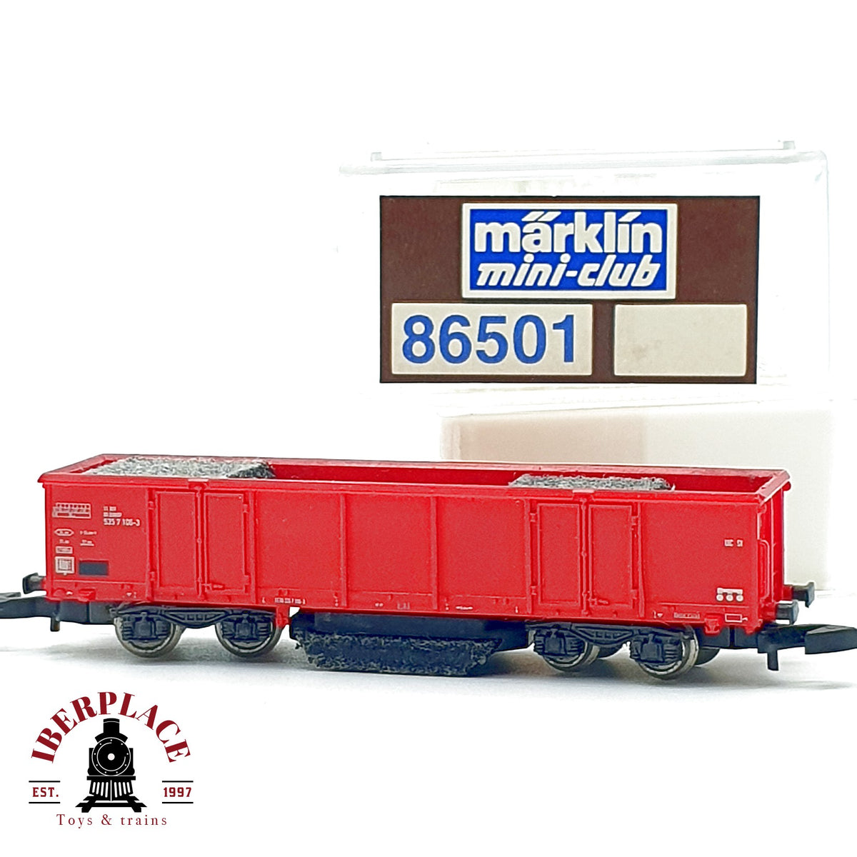 ♻️✨ Märklin 86501 vagon limpiavias Europ DB 535 Escala Z 1:220