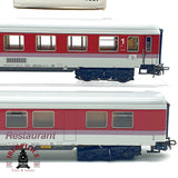 ♻️✨ Märklin 2x vagones IC DB 4055 4057 1a clase y Restaurant Orientrot AC Escala H0 1:87