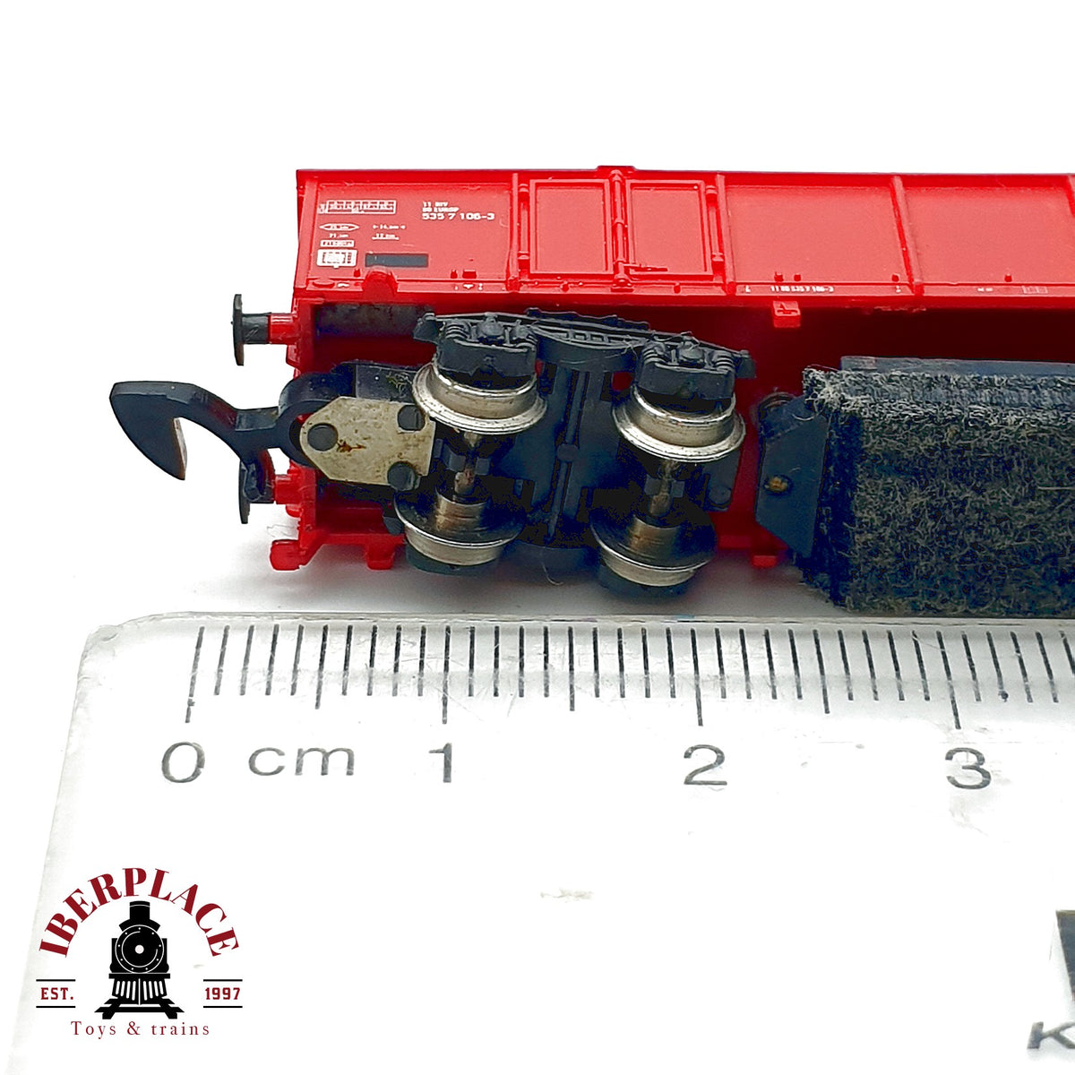 ♻️✨ Märklin 86501 vagon limpiavias Europ DB 535 Escala Z 1:220
