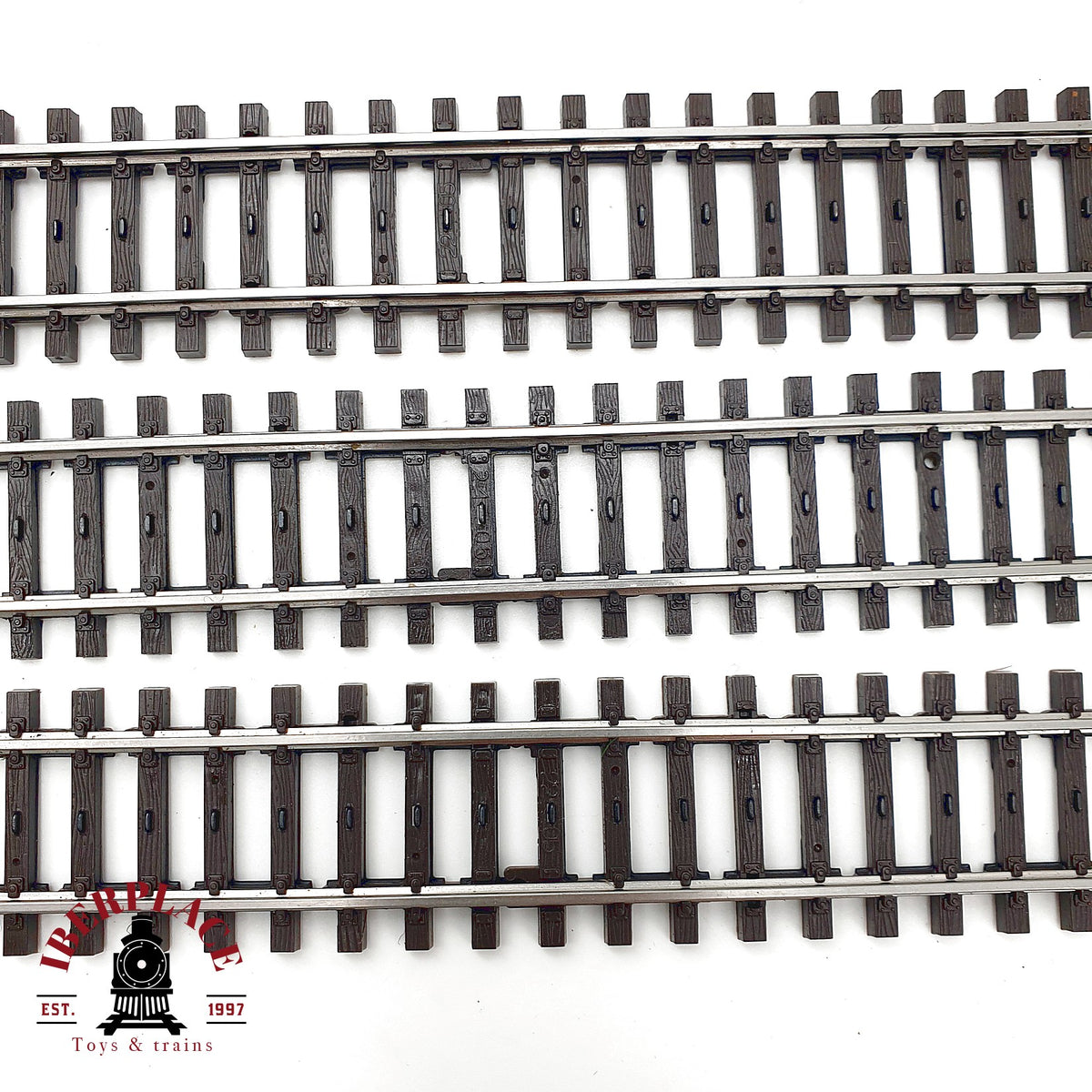 ♻️  Märklin 2205 3x vias flexibles Flexgleis via K 🟢 GRADE A Escala H0 1:87