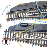 ♻️ Märklin 2262 2263 pareja desvíos eléctricos a la derecha 🔴 GRADE C Escala H0 1:87
