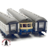 ♻️✨ Märklin  Set 3x vagones Silberlinge DB 4255 4256 4257 Steuerwagen Escala H0 1:87