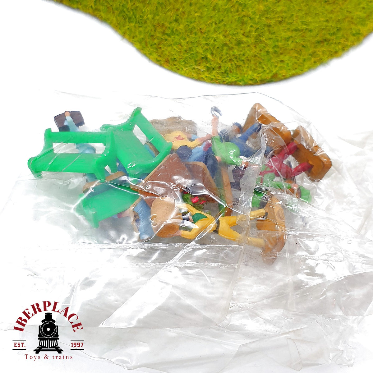 ♻️ Faller escenografia lago camping diorama cargadero grua deposito carbón Escala H0 1:87