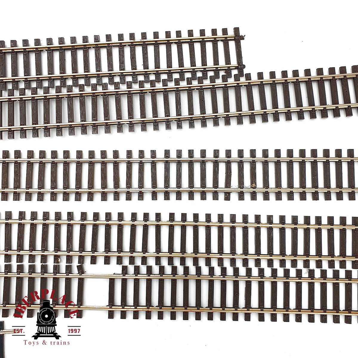 ♻️  Peco 6x  950581 Lote vias flexibles Flexgleis Code 100 - 🟢 GRADE A  - 🟡 GRADE B Escala H0 1:87