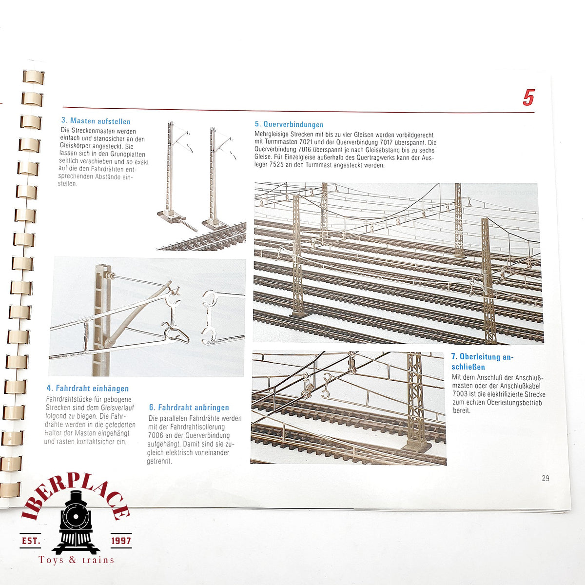 ♻️ Märklin 0720 libro planos vias K catalogo Escala H0 1:87