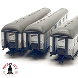 ♻️✨ Märklin  Set 3x vagones Silberlinge DB 4255 4256 4257 Steuerwagen Escala H0 1:87