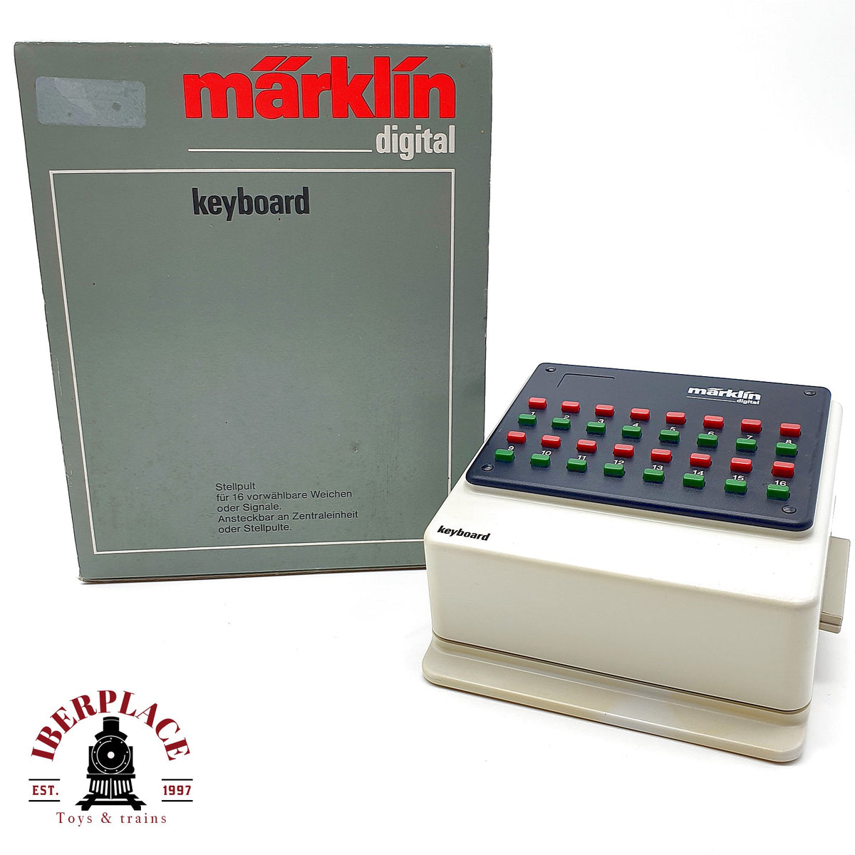 ♻️ Marklin Digital 6040 Keyboard pupitre de mando  Escala H0 1:87