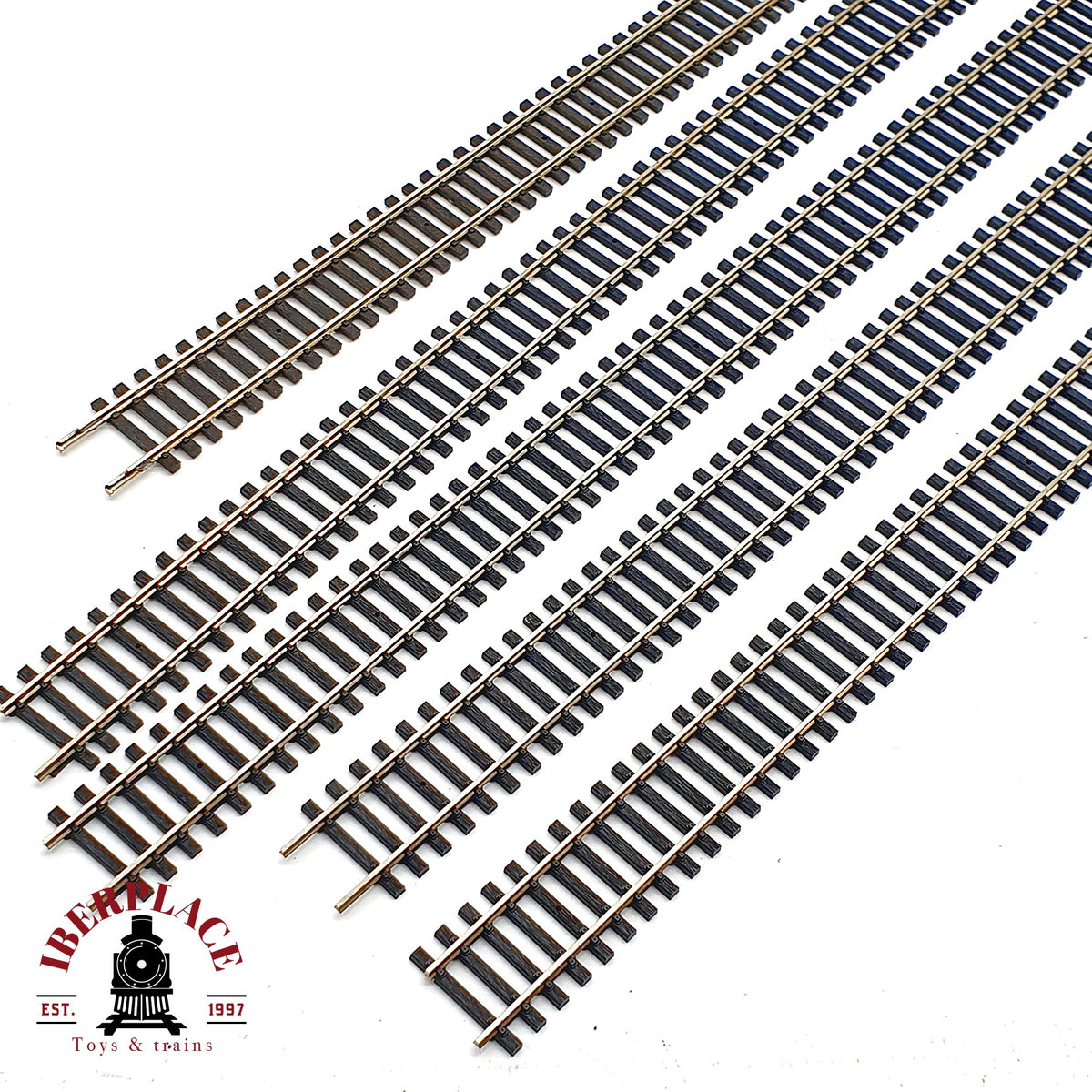 ♻️ Roco 42200 5x vias flexibles Flexgleis perfil 2,5 mm / 920 mm 🟢 GRADE A  Escala H0 1:87
