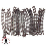 ♻️  22x vias curvas fabricadas por Roco austria - 🟢 GRADE A Escala H0 1:87