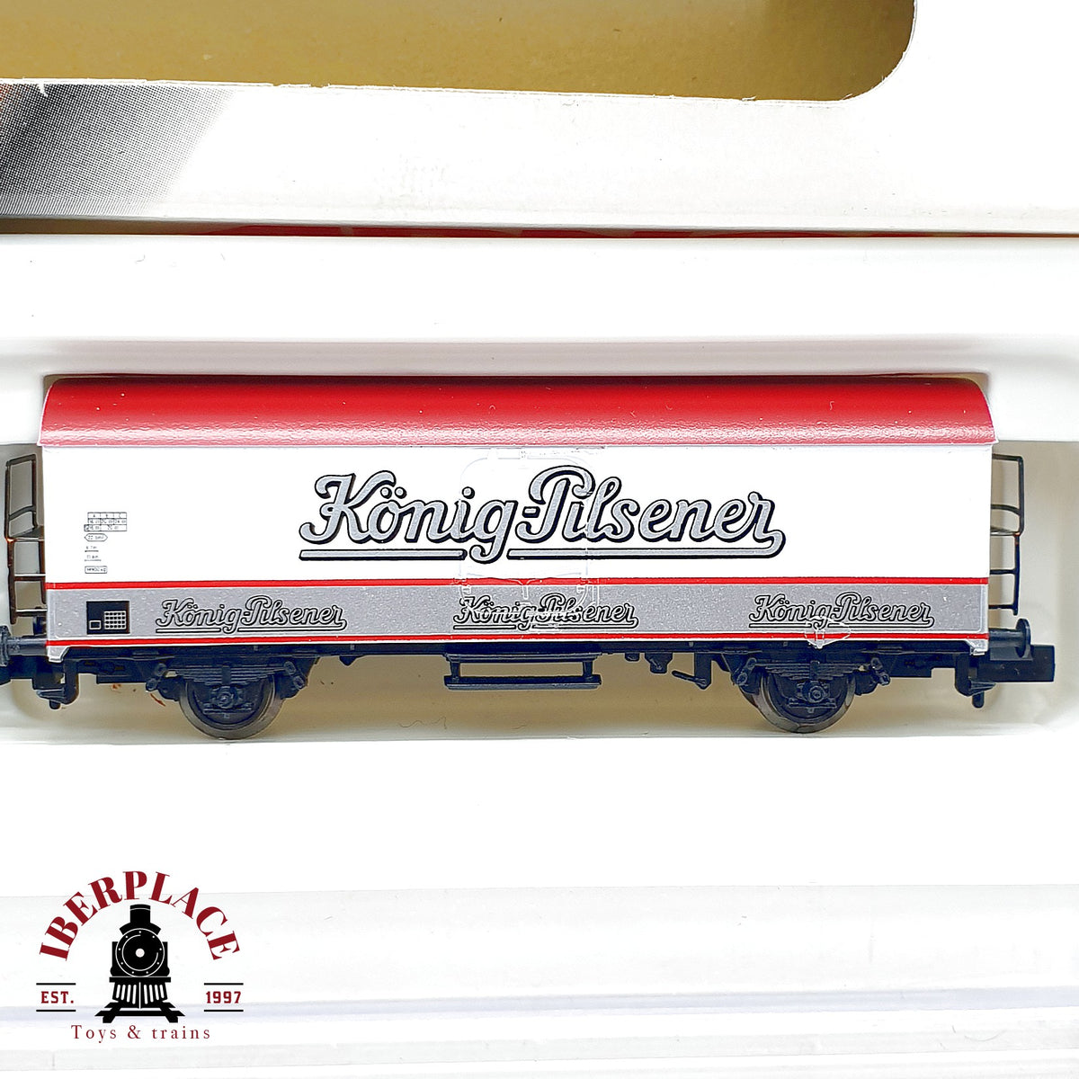 ♻️ Arnold 0251K Set 3 vagones cerveceros Henninger Gründels König DB escala N 1:160