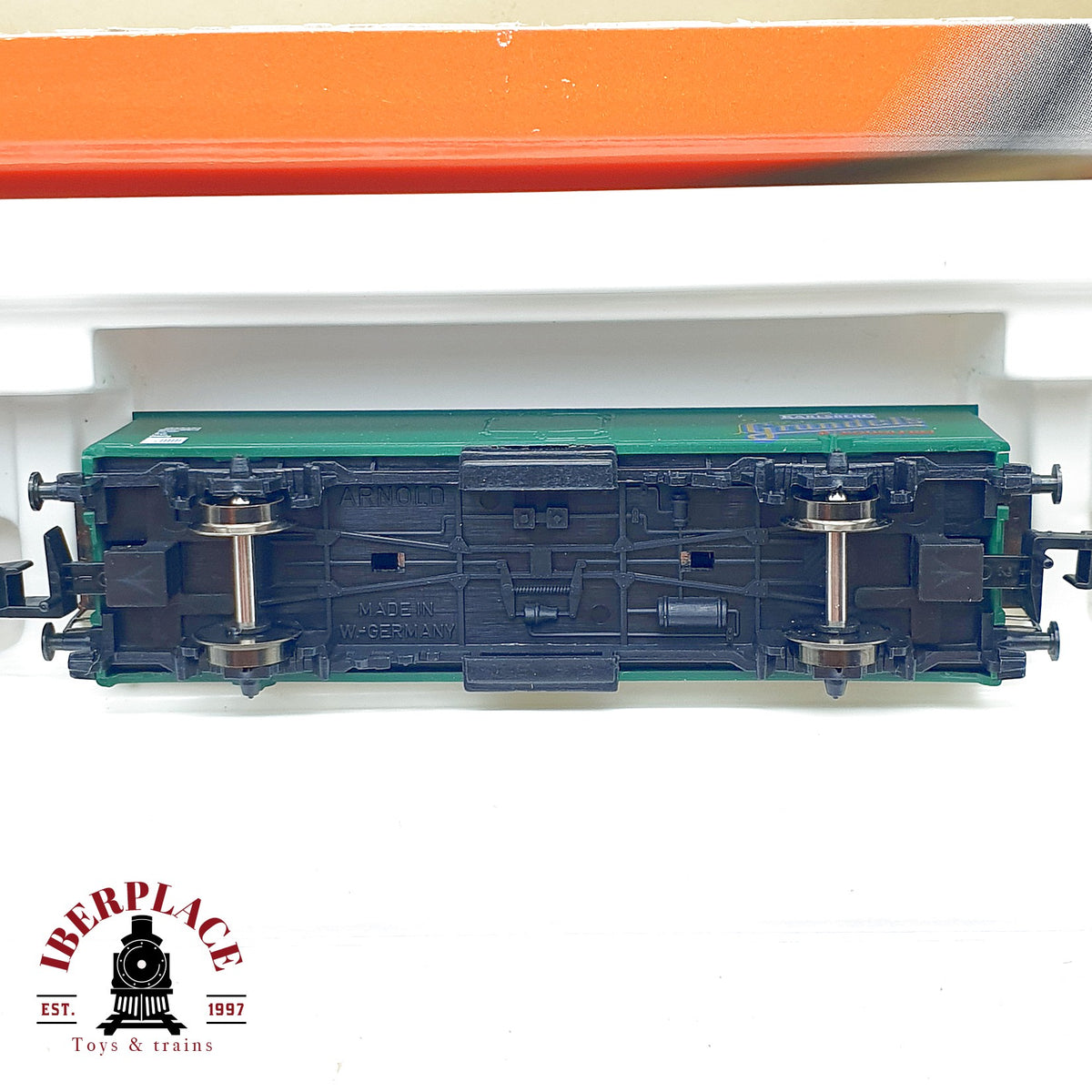 ♻️ Arnold 0251K Set 3 vagones cerveceros Henninger Gründels König DB escala N 1:160