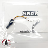♻️ 🚂 Seuthe Lote tira LED iluminacion vagones generador de humo contactos Escala H0 1:87