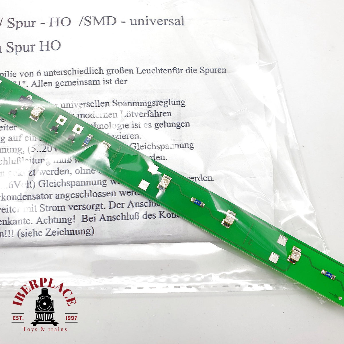 ♻️ 🚂 Seuthe Lote tira LED iluminacion vagones generador de humo contactos Escala H0 1:87