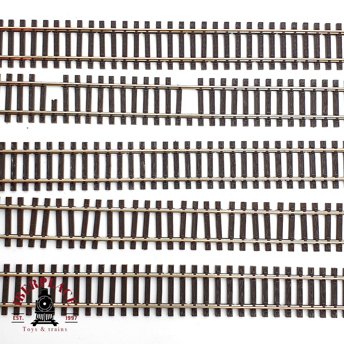 ♻️ 5x Peco SL-100 950581 Lote vias flexibles Flexgleis Code 100 - 🟢 GRADE A  🟡 GRADE B Escala H0 1:87