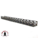 ♻️ 🚂 Puente reticulado de celosia en celosia para maqueta trenes Escala H0 1:87