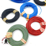 ♻️ 21x Brawa cables conexion de varios colores Escala H0 1:87