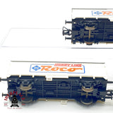 ♻️  Roco 3x  vagones mercancias cerrados Roco Hobby Line publicidad Escala H0 1:87