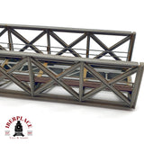 ♻️ 🚂 Puente reticulado de celosia en celosia para maqueta trenes Escala H0 1:87