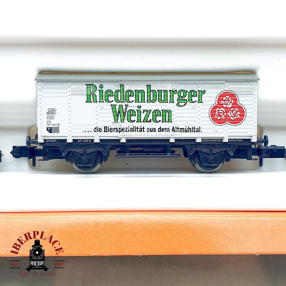 ♻️ Arnold 0250 set 3 vagones cerveceros Erdinger Schneider Weisse DB escala N 1:160