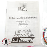 ♻️ 🚂 ESU Lote decodificadores LokSound V3.5 con altavoces DCC Escala H0 1:87