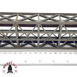 ♻️ 🚂 Puente reticulado de celosia en celosia para maqueta trenes Escala H0 1:87