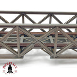 ♻️ 🚂 Puente reticulado de celosia en celosia para maqueta trenes Escala H0 1:87