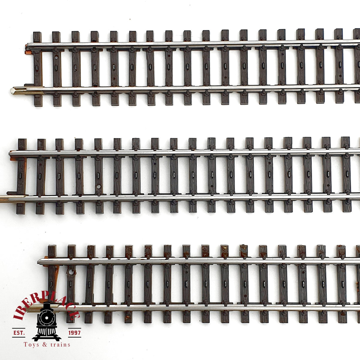 ♻️  Märklin 2205 3x vias flexibles Flexgleis via K 🟢 GRADE A +  🟡 GRADE B Escala H0 1:87