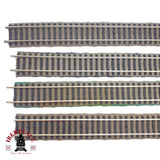 ♻️ 4x Fleischmann 6106 Via Flexible 800mm Profi-Gleis Balasto 🟢 GRADE A + 🟡 GRADE B Escala H0 1:87