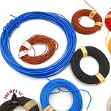 ♻️ 21x Brawa cables conexion de varios colores Escala H0 1:87