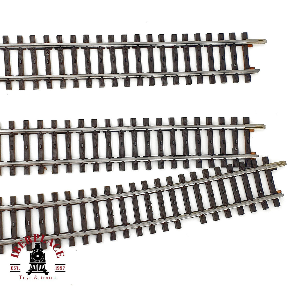 ♻️  Märklin 2205 3x vias flexibles Flexgleis via K 🟢 GRADE A +  🟡 GRADE B Escala H0 1:87