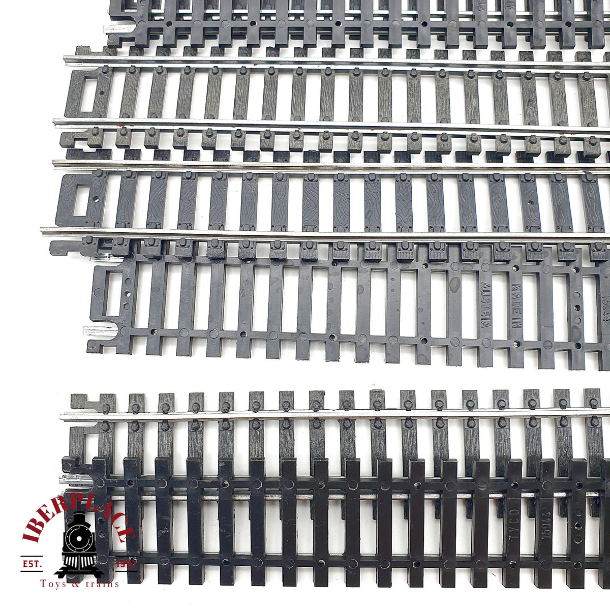 ♻️ Tyco Roco 11x vias rectas -  🟢 GRADE A Escala H0 1:87