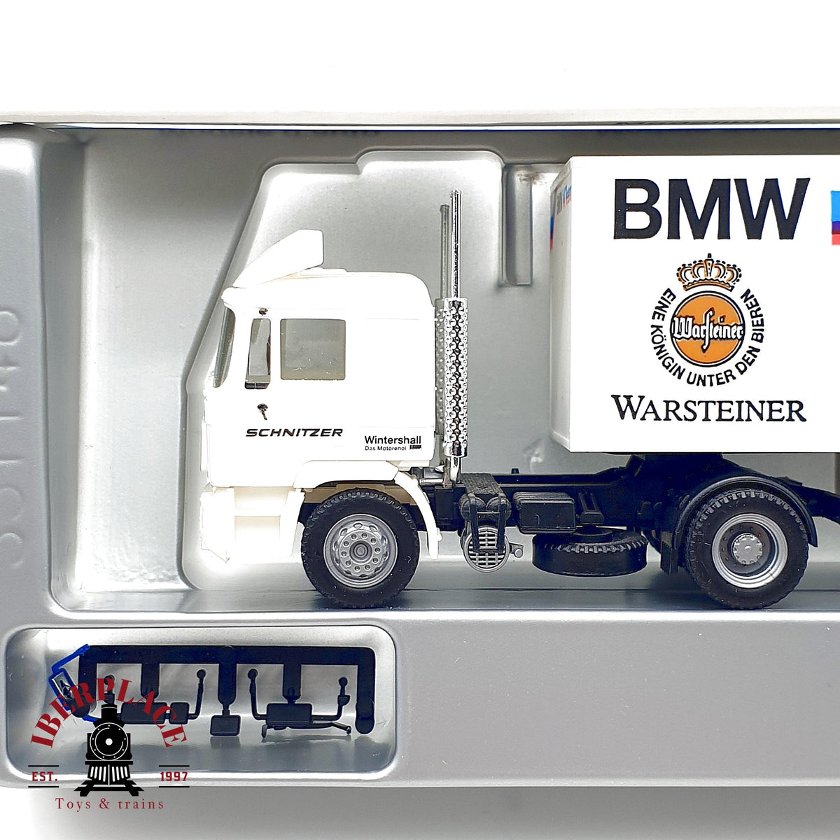 ♻️✨ Herpa camion MAN BMW Motorsport Team Schnitzer Renntransporter Escala H0 1:87