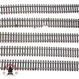 ♻️  Märklin 2205 5x vias flexibles Flexgleis via K 🔴 GRADE C Escala H0 1:87