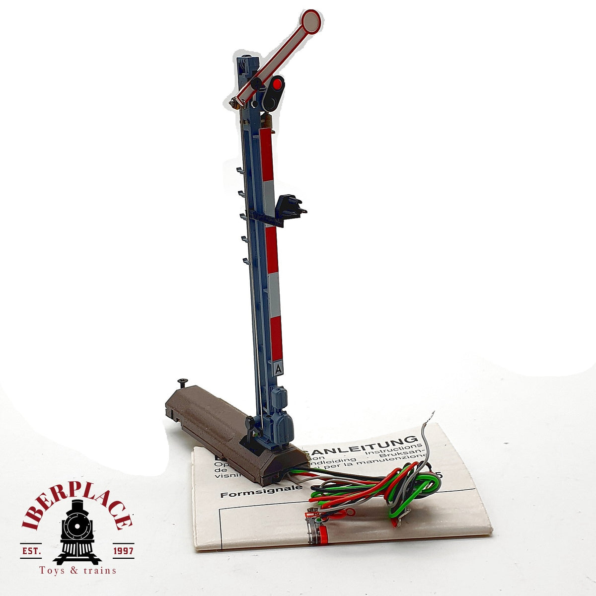 ♻️ ✨ Fleischmann 6205 Señal principal mecánica de un ala Escala H0 1:87