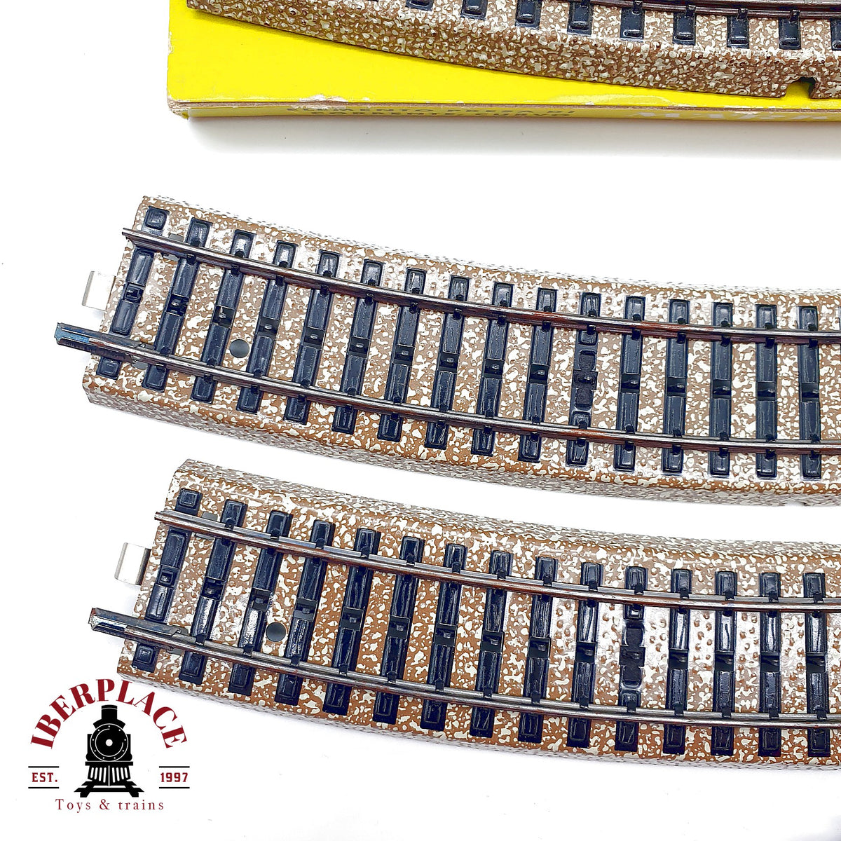 ♻️ ✨ Märklin 17x vías curvas 5103 5201 sistema M 5103 5201 pupitres mando Escala H0 1:87