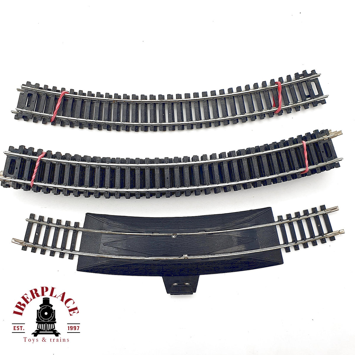♻️  Bachmann 10x vias curvas R18 30 🟢 GRADE A Escala H0 1:87