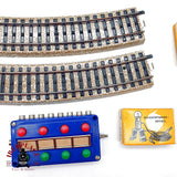 ♻️ ✨ Märklin 17x vías curvas 5103 5201 sistema M 5103 5201 pupitres mando Escala H0 1:87