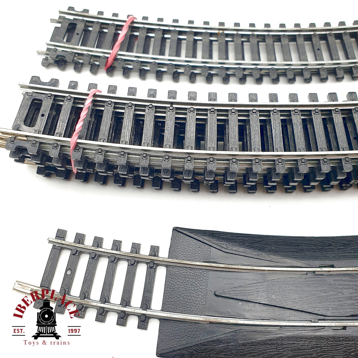 ♻️  Bachmann 10x vias curvas R18 30 🟢 GRADE A Escala H0 1:87