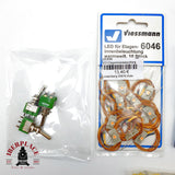 ♻️ 🚂 Viessmann 6046 LED Iluminacion interior Lote electronica LEDs interruptores  Escala H0 1:87