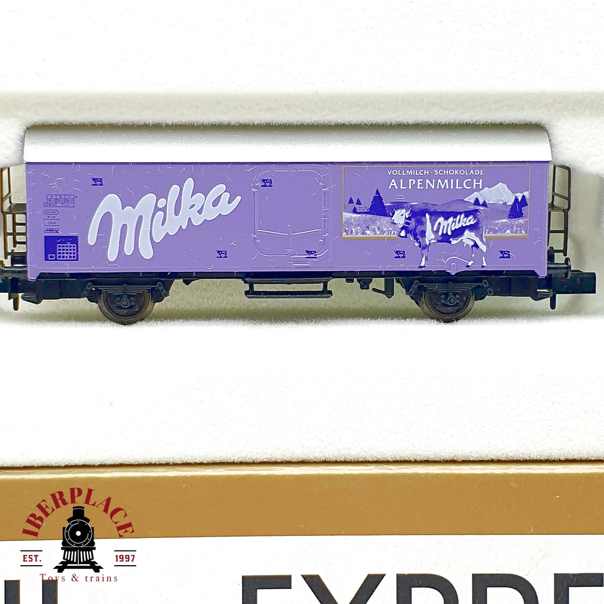 ♻️ Arnold 0238 Set 4 vagones Leckermaul Express Milka Haribo escala N 1:160