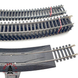 ♻️  Bachmann 10x vias curvas R18 30 🟢 GRADE A Escala H0 1:87