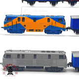 ♻️ 🚂 Extra Things Lote trenes hierro fundido para decoración compatibles vías N años 80 - N escala 1:160