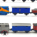 ♻️ 🚂 Extra Things Lote trenes hierro fundido para decoración compatibles vías N años 80 - N escala 1:160