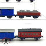 ♻️ 🚂 Extra Things Lote trenes hierro fundido para decoración compatibles vías N años 80 - N escala 1:160